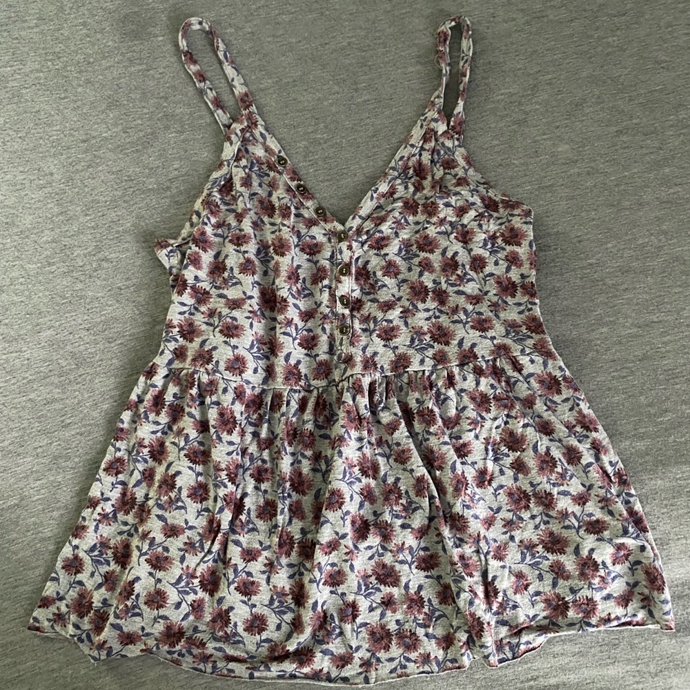 Flowy Sunflower Tank Top